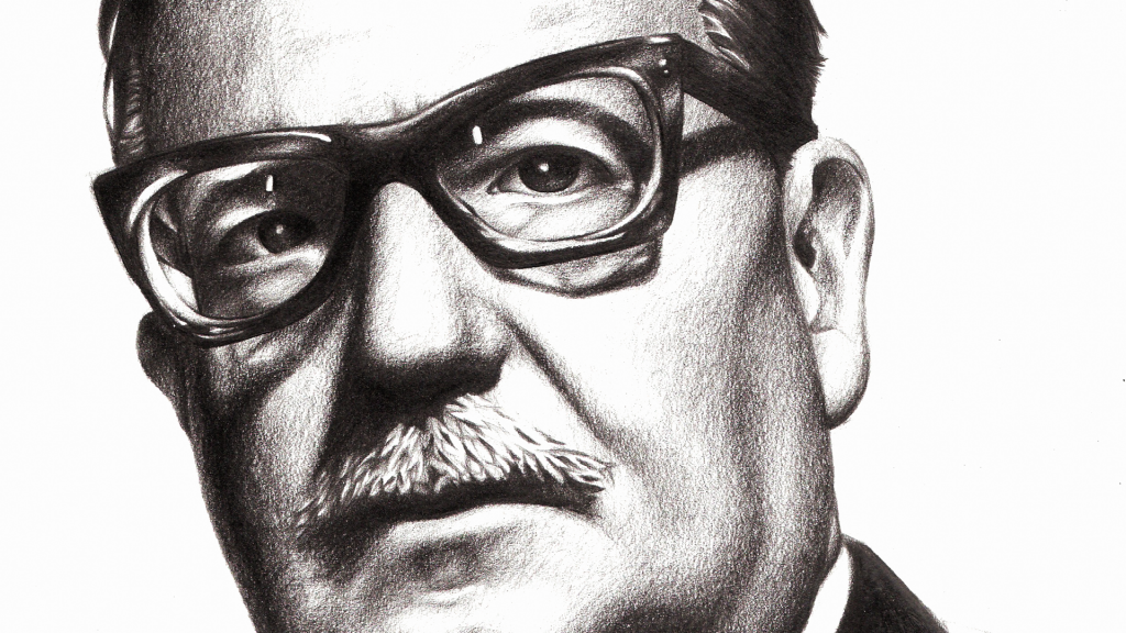 Retrato Salvador Allende – Glucosa